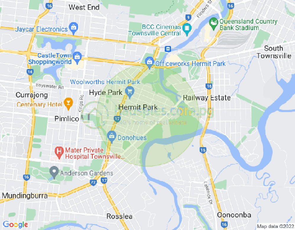 42  Roberts Street, HERMIT PARK, Townsville & District, 4812, QLD地图
