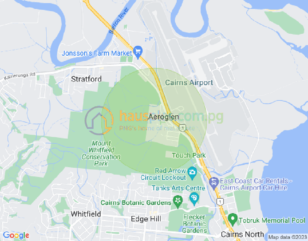 Map of 9 Beaman Close, AEROGLEN, Cairns & District, 4870, QLD
