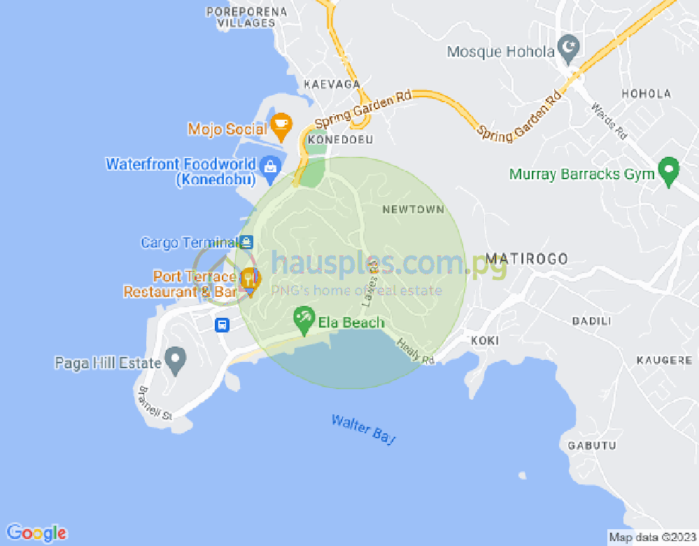 Map of Touaguba Hill Paradise