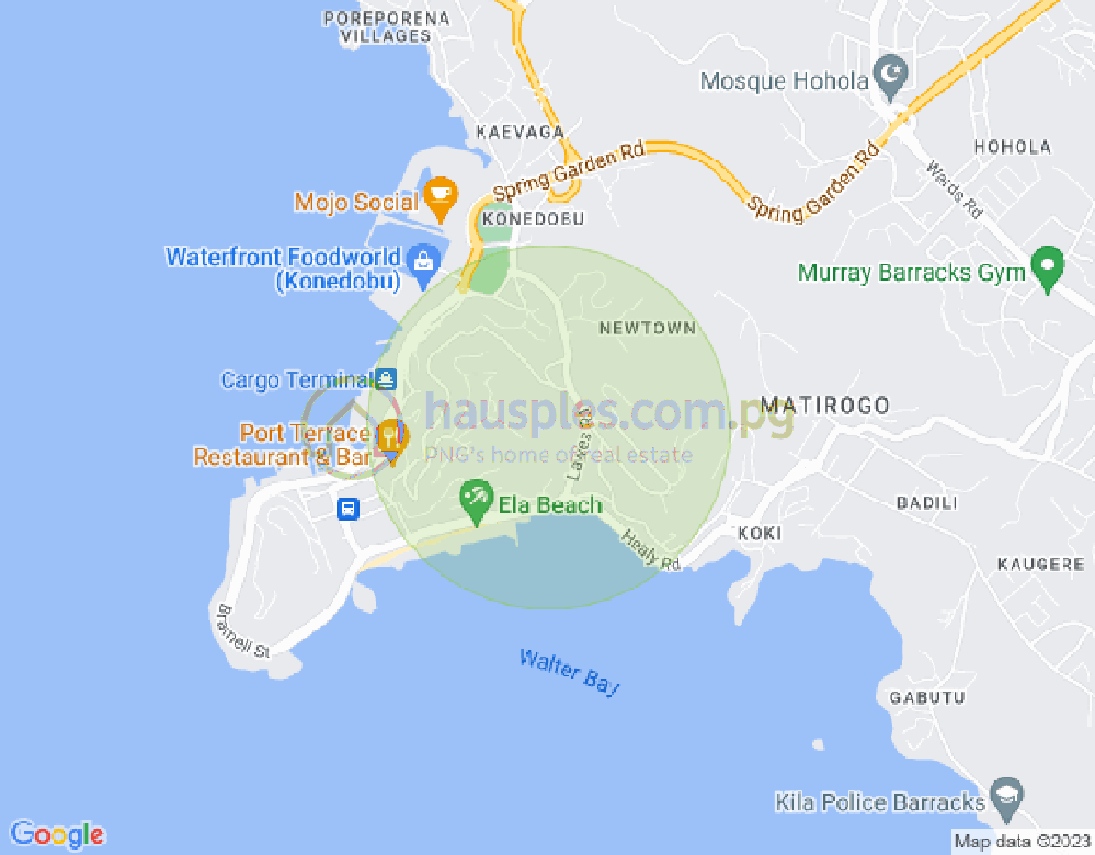Map of Touaguba Hill Paradise