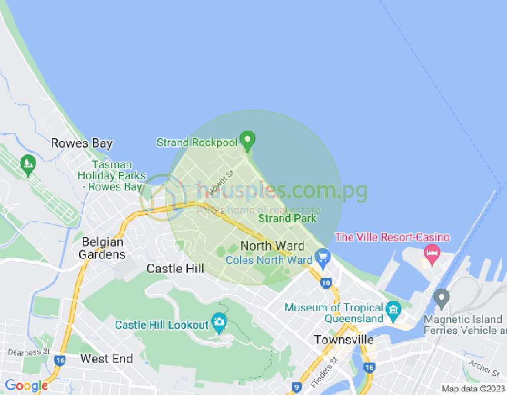 Map of 2/135 Eyre Street, NORTH WARD, Townsville & District, 4810, QLD