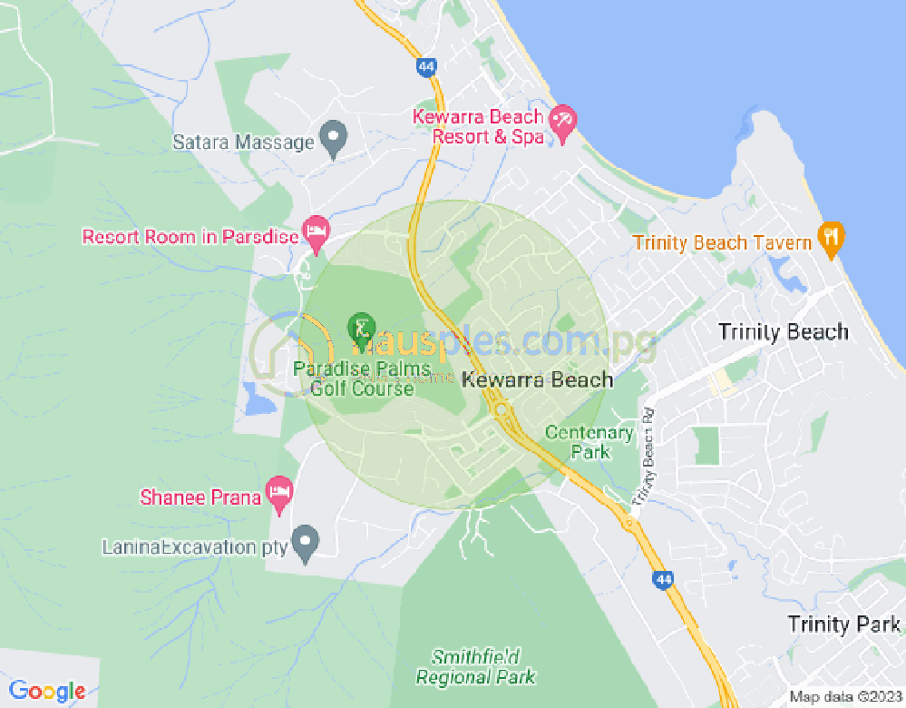 Map of 65/168-174 Moore Road, KEWARRA BEACH, Cairns & District, 4879, QLD