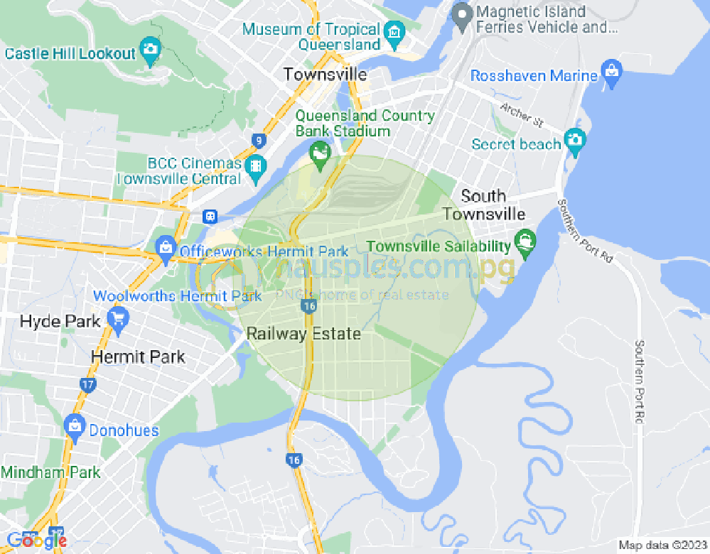 Map of 22 Twelfth Avenue, RAILWAY ESTATE, Townsville & District, 4810, QLD