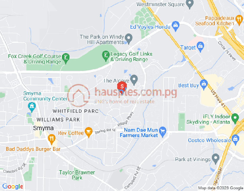 Map of Garden Hills, Port Moresby, NCD