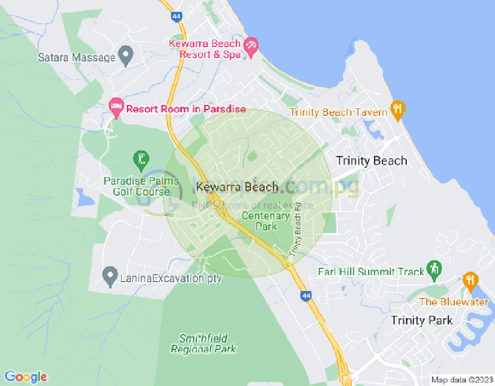 Map of 2 Miara Close, KEWARRA BEACH, Cairns & District, 4879, QLD