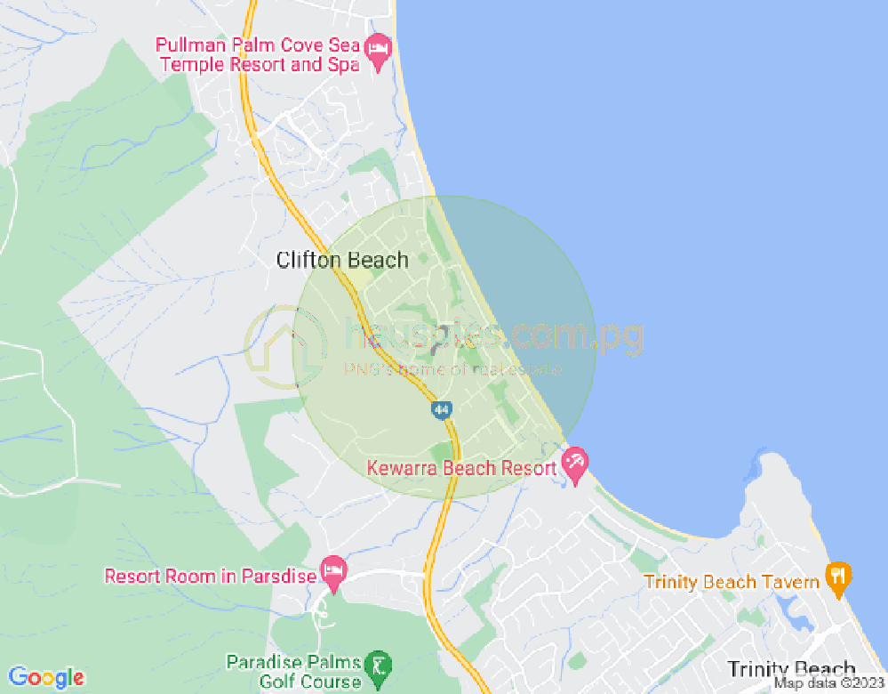 Map of 1906/40 Clifton Beach Road, CLIFTON BEACH, Cairns & District, 4879, QLD