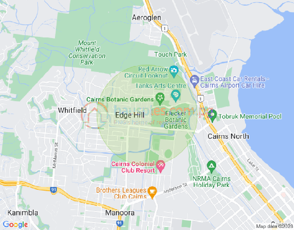 Map of 4/7 McPherson Close, EDGE HILL, Cairns & District, 4870, QLD