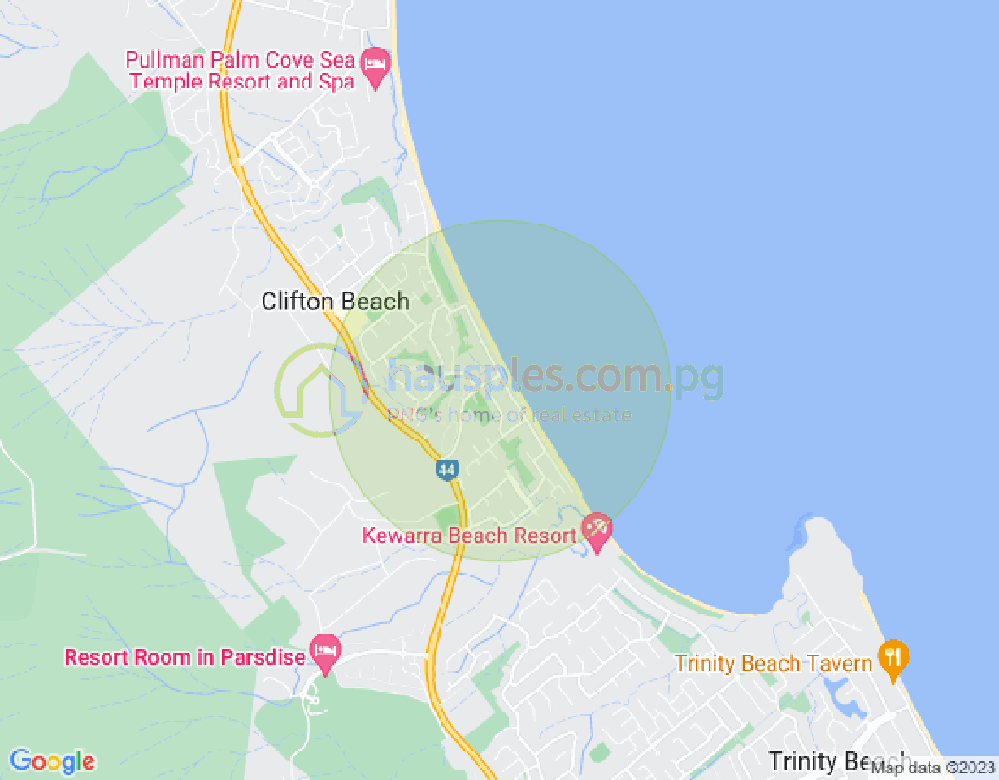 Map of 8/81 - 87 Arlington Esplanade, CLIFTON BEACH, Cairns & District, 4879, QLD