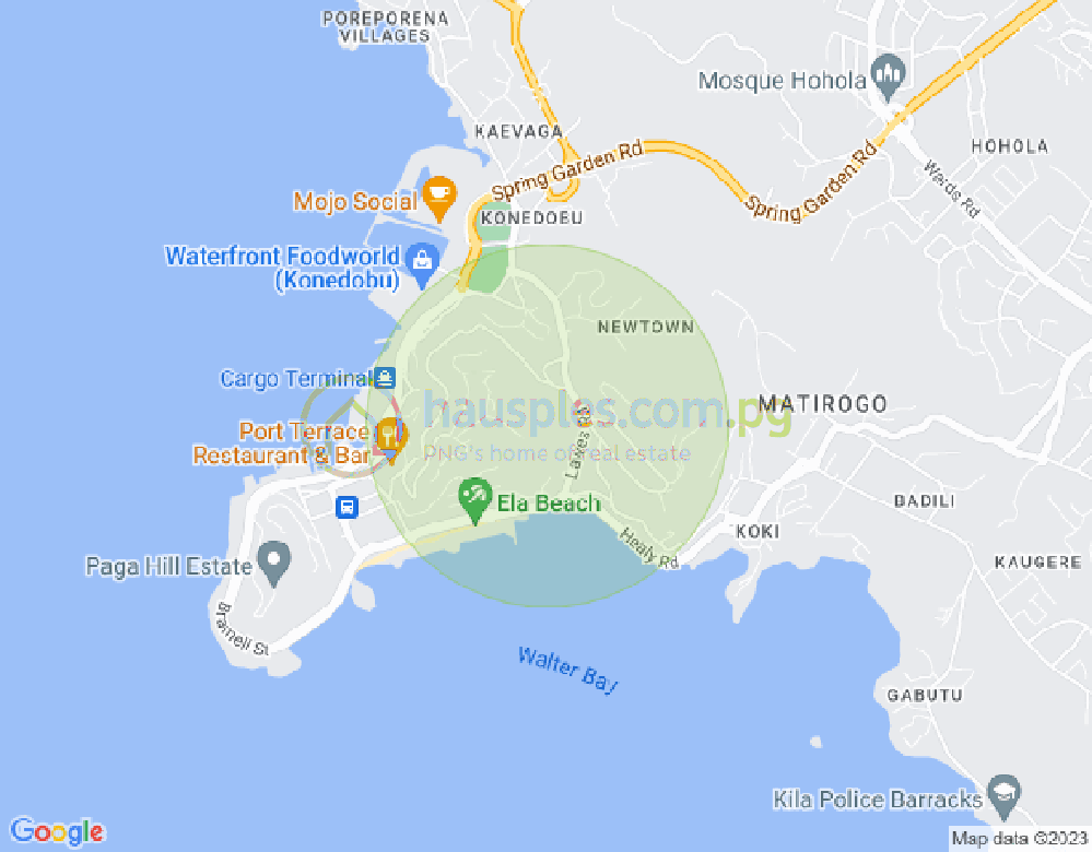 Map of Touaguba Hill Paradise