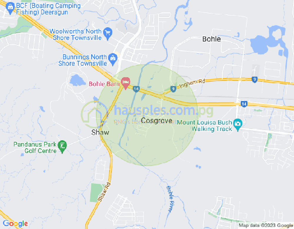 Map of 1 Marble Street, COSGROVE, Townsville & District, 4818, QLD