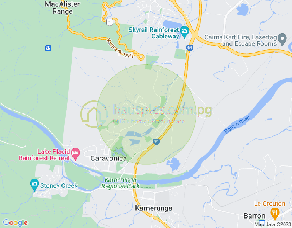 Map of 7 Bulba Street, Caravonica, Cairns & District, 4878, QLD