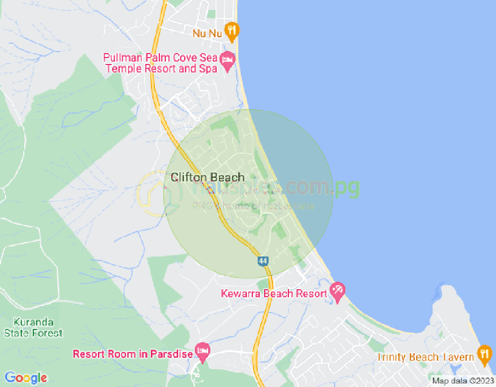 Map of 30 Beaver Street, Clifton Beach, Cairns & District, 4879, QLD