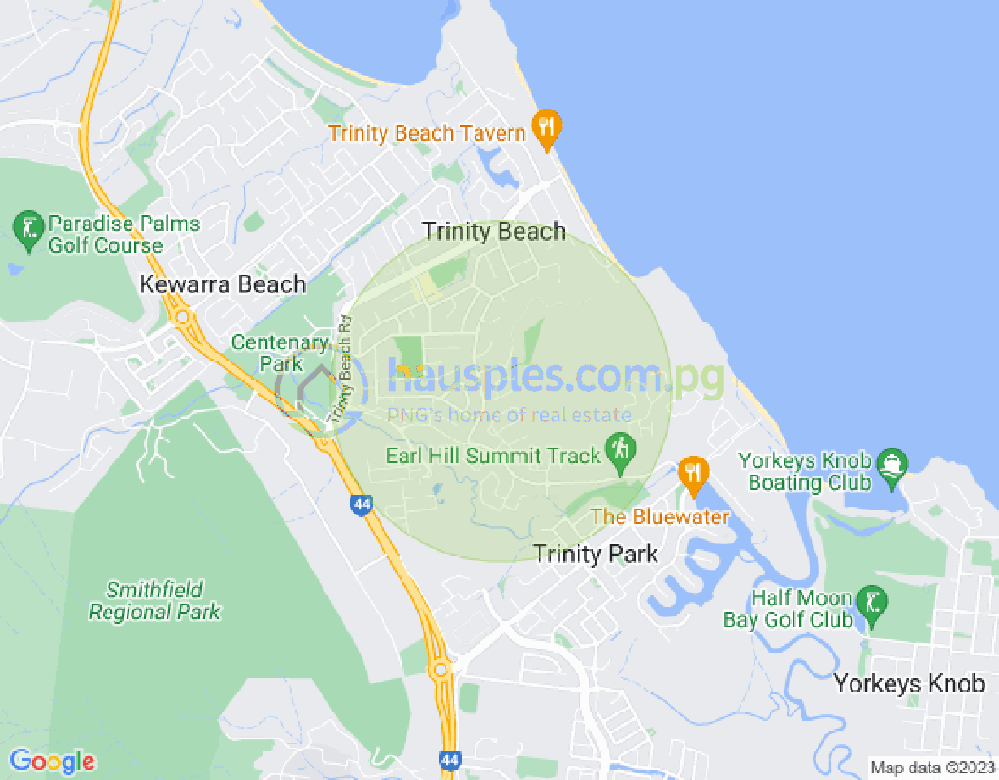 Map of 16 Lookout Terrace, TRINITY BEACH, Cairns & District, 4879, QLD