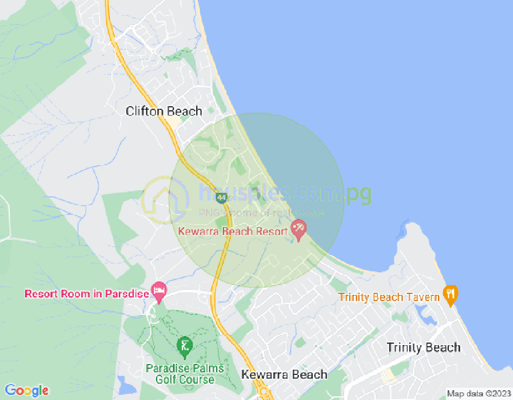 Map of 18 Hope Street, CLIFTON BEACH, Cairns & District, 4879, QLD