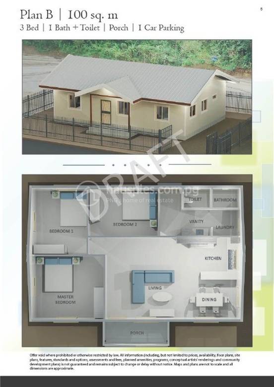 residential House for sale in Lae ID 30149