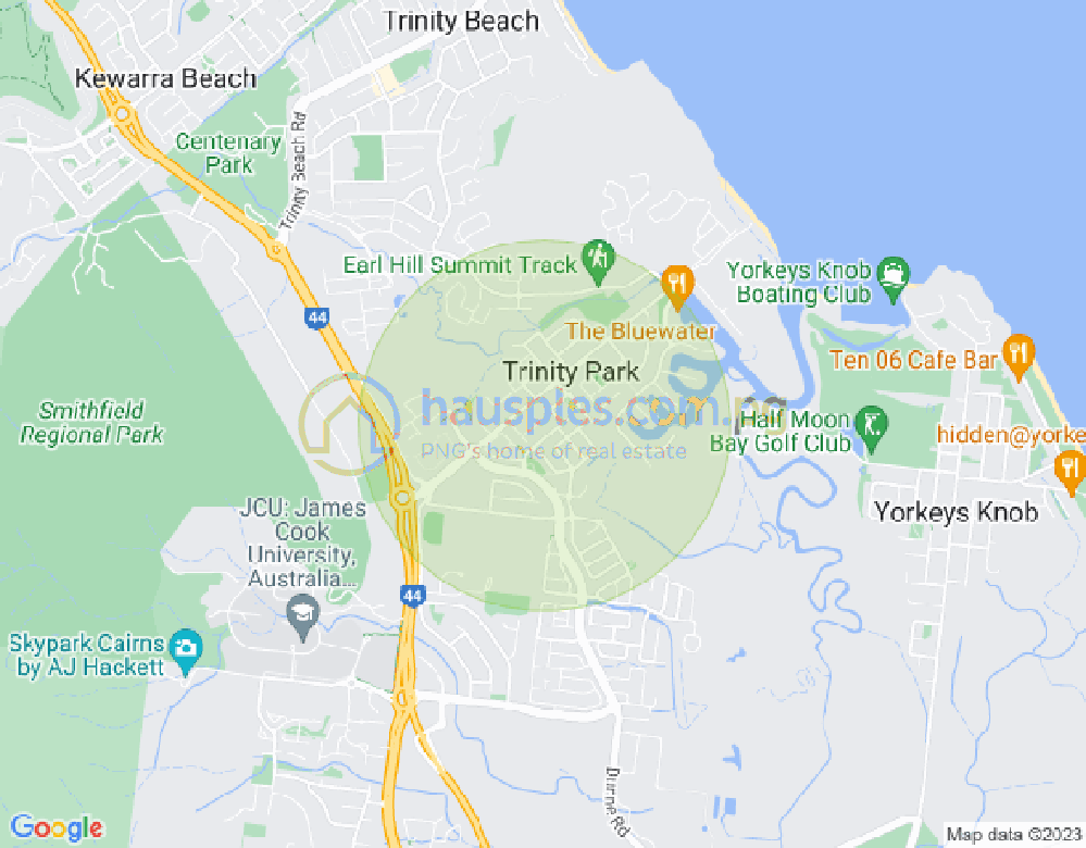 Map of 12 Sandra Close, Trinity Park, Cairns & District, 4879, QLD
