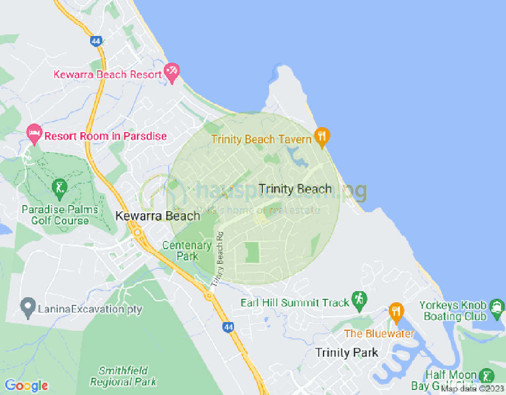 Map of 14 Conch Close, TRINITY BEACH, Cairns & District, 4879, QLD