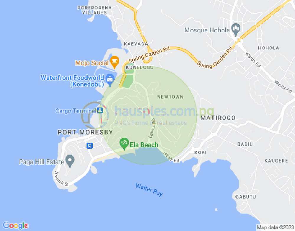 Map of Sene Makana Apartments