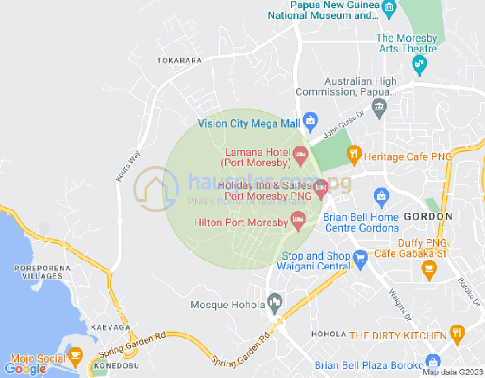 9 Mile, 莫尔兹比港, 国家首都区地图