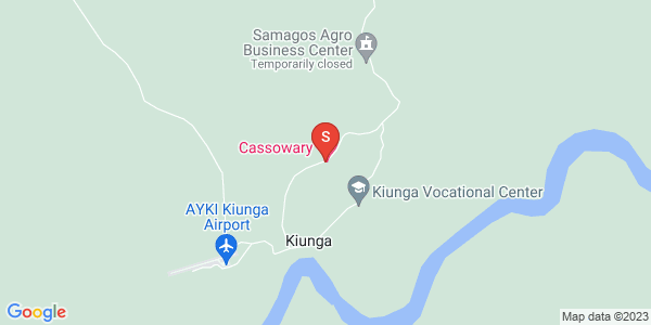 Map of Kiunga, Daru, Western (Fly)