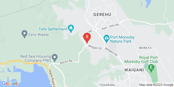 Map of Rainbow Estate, Port Moresby, NCD