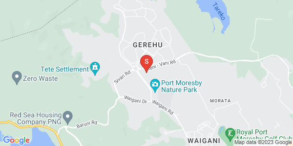 Map of Rainbow Estate, Port Moresby, NCD