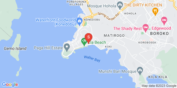 Map of Town, Port Moresby, NCD