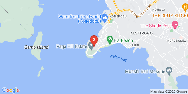 Map of Crescent Bouganville, Paga Hill, Port Moresby, NCD