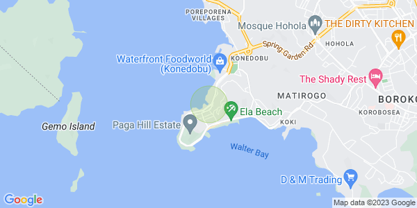 Map of Town, Port Moresby, NCD