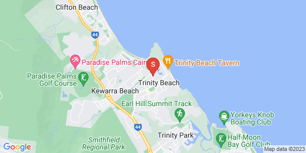 Map of 28 Strombus Avenue, TRINITY BEACH, Cairns & District, 4879, QLD