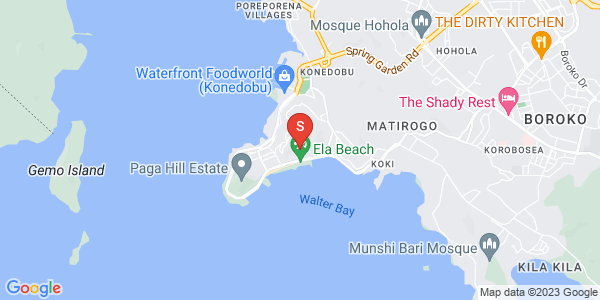 Map of Street Chesterfield, Ela Beach, Port Moresby, NCD