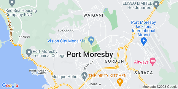 Map of Waigani, Port Moresby, NCD