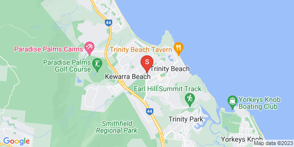 Map of 16 Cayley Street, TRINITY BEACH, Cairns & District, 4879, QLD