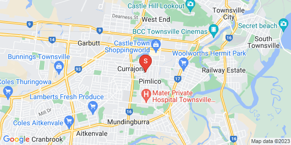 Map of 9 Gerard Street, CURRAJONG, Townsville & District, 4812, QLD
