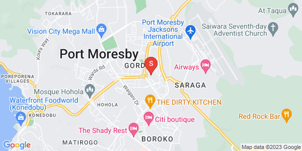 Map of Hedu Street, Gordons, Port Moresby, NCD