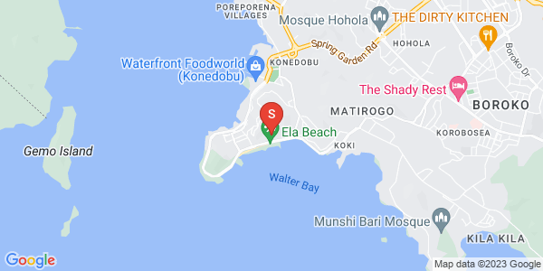 Chesterfield, Ela Beach, 莫尔兹比港, 国家首都区地图