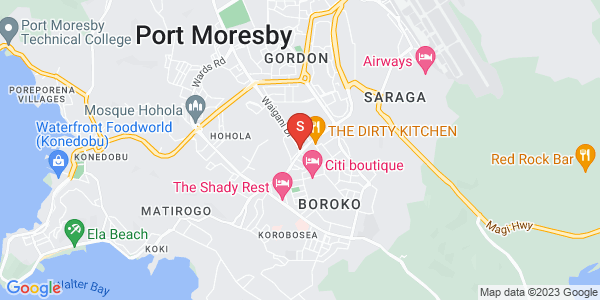 Map of Mavaru Street, Boroko, Port Moresby, NCD