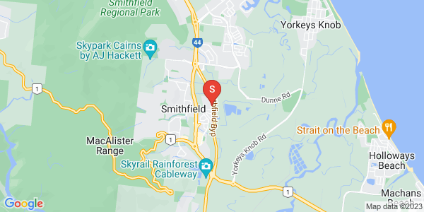 Map of 77 Landsborough Drive, SMITHFIELD, Cairns & District, 4878, QLD