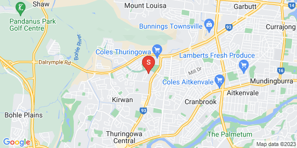 Map of 57 Wheeler Circuit, KIRWAN, Townsville, 4817, QLD