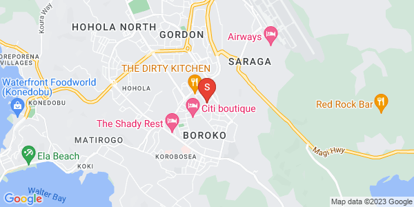 Map of Avenue Vaivai, Boroko, Port Moresby, NCD