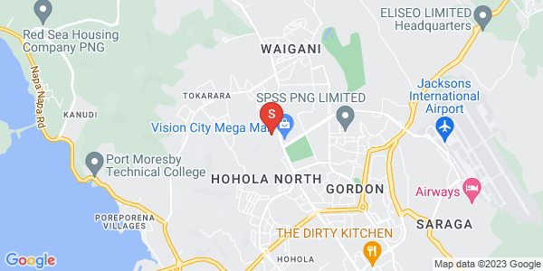 Map of Waigani, Port Moresby, NCD