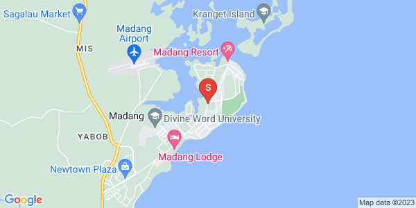 Map of Modilon Road, Madang