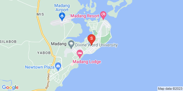 Map of Modilon Road, Madang
