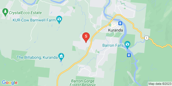 Map of 19 Warril Drive, KURANDA, Far North Queensland, 4881, QLD
