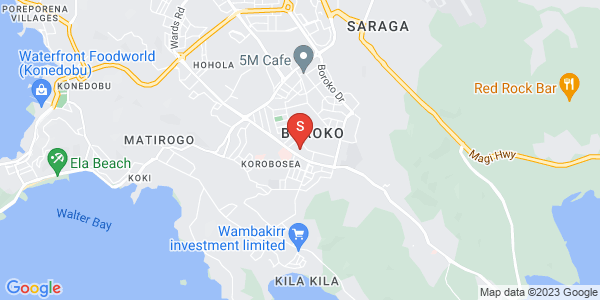 Map of Street Karai, Boroko, Port Moresby, NCD