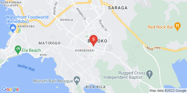 Map of Karai Street, Boroko, Port Moresby, NCD
