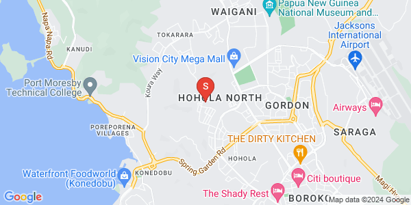 Map of 8 mile, Port Moresby, NCD