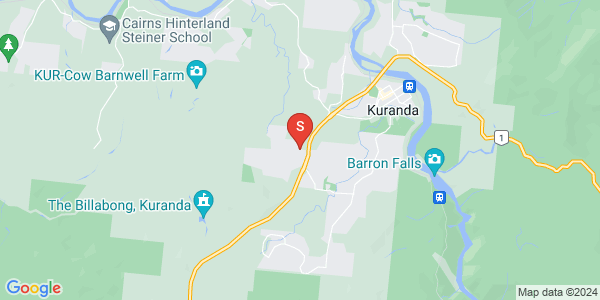 Map of 7 Shane Court, KURANDA, Far North Queensland, 4881, QLD