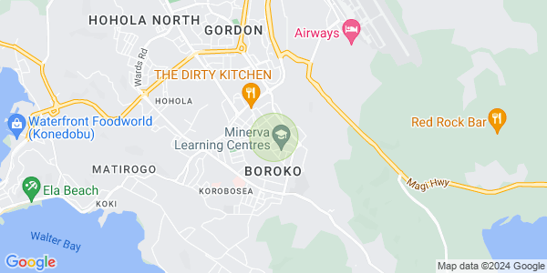 Map of Boroko, Port Moresby, NCD