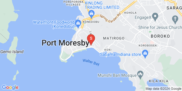 Map of Ela Beach Sec 7 Lot 25, Lawes Road, Ela Beach, Port Moresby, NCD